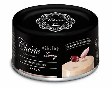 PETTRIC Cherie Healthy Living влажный корм для взрослых кошек мусс из курицы (банка)