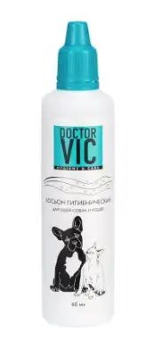 Купить doctor vic Лосьон для гигиены ушей для кошек и собак