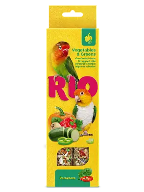 Рио лакомство для средних попугаев Палочки с овощами и зеленью